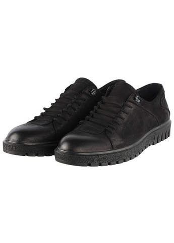 Черные демисезонные мужские кроссовки 131713 Lido Marinozzi