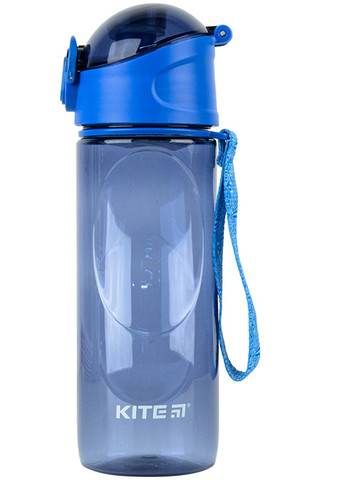 Пляшка для води 530 мл синя Kite (258402487)