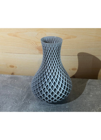 Декоративная, тонкостенная ваза «В ромб» ЗаСвіт (261555247)