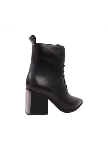 Черные ботильоны женские черные натуральная кожа Beratroni 14-21DH