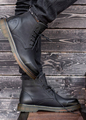 Черные зимние ботинки south warfare black/winter Vakko
