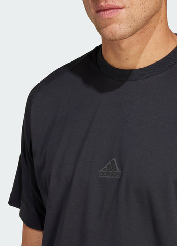 Черная футболка z.n.e. adidas