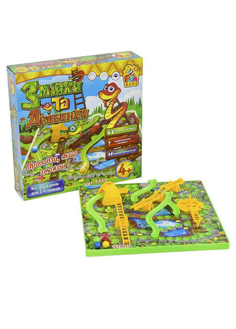 Игра "Змейки и Лестницы" цвет разноцветный ЦБ-00238283 Fun Game (270931245)