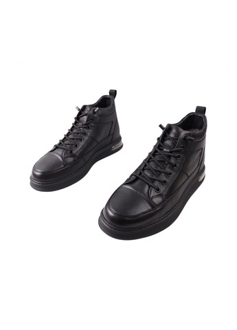 Черевики чоловічі чорні натуральна шкіра Clemento 66-24ZHS (263686554)