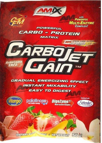 CarboJet Gain 50 g Vanilla Amix Nutrition (256777505)