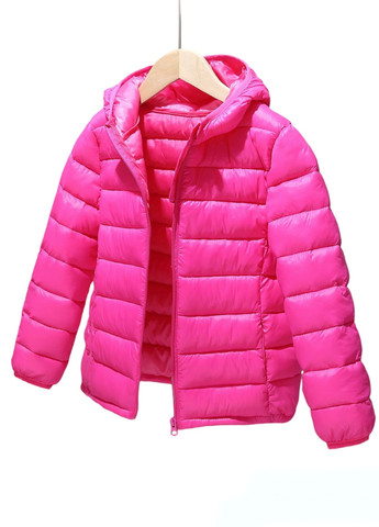 Фуксиновая демисезонная куртка детская демисезонная No Brand