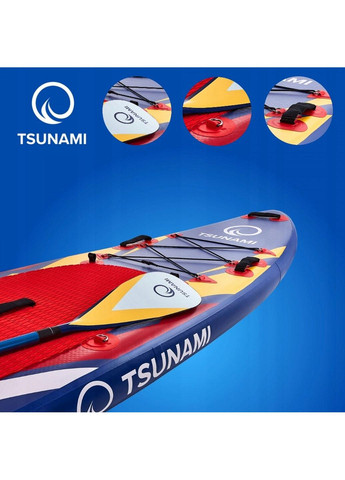Надувная SUP доска TSUNAMI 320 см с веслом Bolt T07 No Brand (259567452)