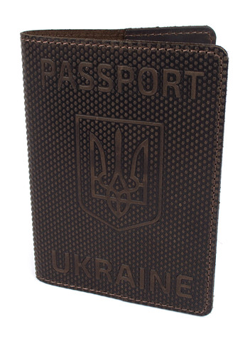 Подарочный набор №35: обложка на паспорт "Герб" + обложка на загранпаспорт "Карта" (коричневый) HandyCover (257475246)