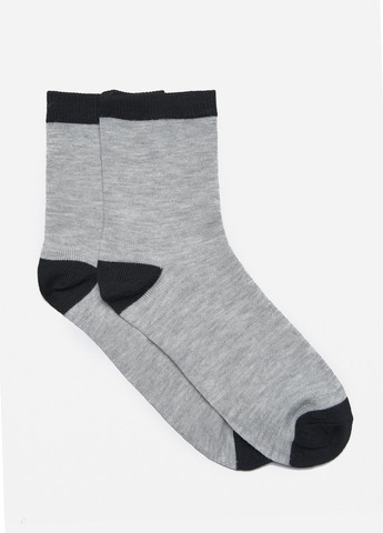 Шкарпетки жіночі сірого кольору Let's Shop (272976078)