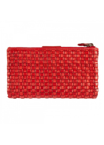 Шкіряний жіночий гаманець Ashwood D83 RED (Червоний) Ashma (276456923)