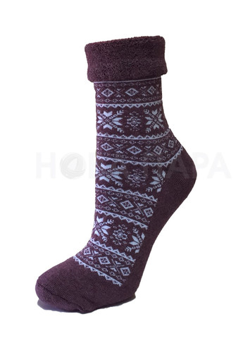 Шкарпетки плюш ТМ "Нова пара" без резинки 150-331 НОВА ПАРА висока модель (260339155)