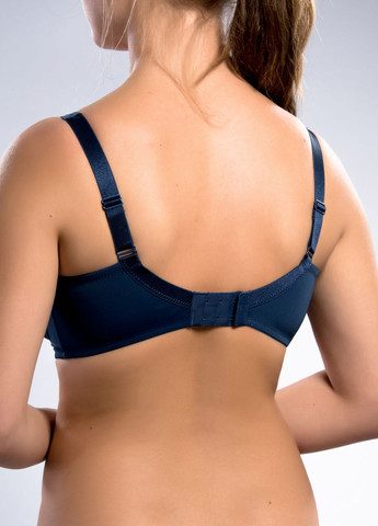 Тёмно-синий бюстгальтер 71574 c Acousma с косточками нейлон
