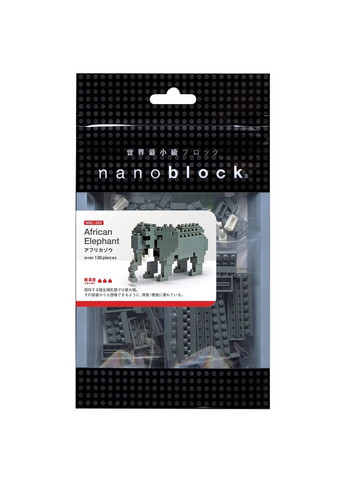 Конструктор Африканский Слон Nanoblock (258094957)