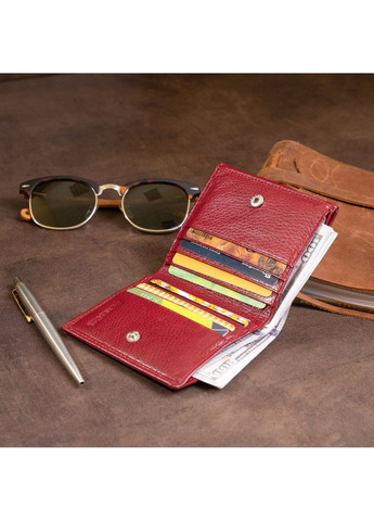 Жіночий шкіряний гаманець ST Leather 19257 Бордовий ST Leather Accessories (262453873)