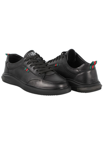 Черные демисезонные мужские кроссовки 197349 Fabio Moretti