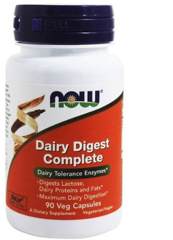 Dairy Digest 90 Veg Caps Now Foods (256723999)