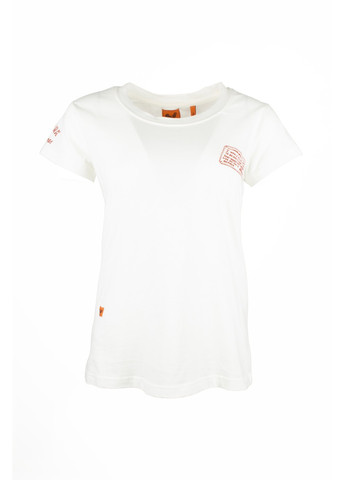 Біла літня футболка жіноча horrible біла 011220-002011 Good Genes
