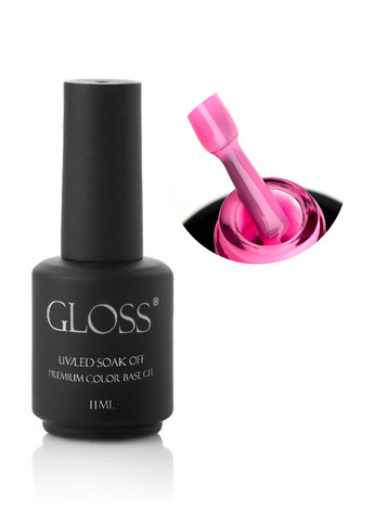 Цветная база GLOSS Color Base Gel Florida, 11 мл Gloss Company кольорова база (269119893)