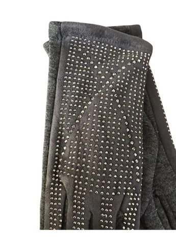 Женские стрейчевые перчатки чёрные 200s2 M BR-S (261771572)