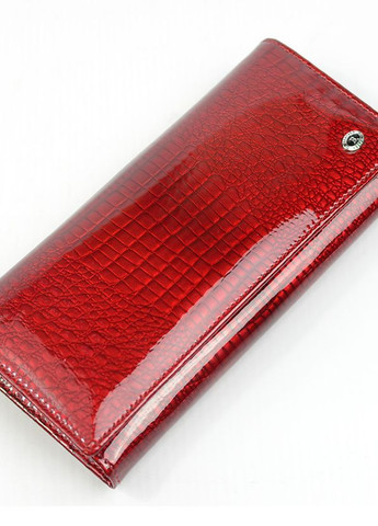 Красный женский лаковый классический кожаный кошелек на магнитах Balisa (276002847)