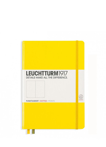 Блокнот Средний, лимонный, точка Leuchtturm1917 (269901242)