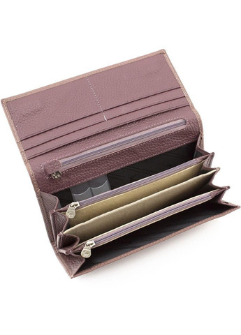 Модний гаманець зі шкіри для жінок MC-1413-6 (JZ6620) рожевий (пудра) Marco Coverna (259752566)