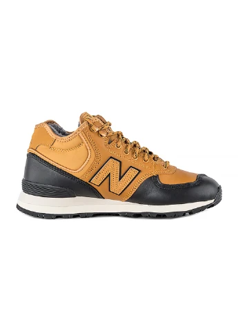 Коричневые зимние кроссовки 574н New Balance