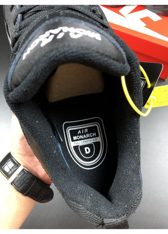 Черные демисезонные мужские кроссовки черные «no name» Nike Air Monarch