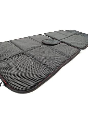 Захисний килимок чохол під дитяче автокрісло в машину автомобіль середньої щільності 58х48х44 см (475999-Prob) Чорний з червоним Unbranded (275456643)