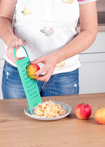 Терка пластикова кухонна для овочів, коренеплодів (буряків) та фруктів Kitchette (260330898)