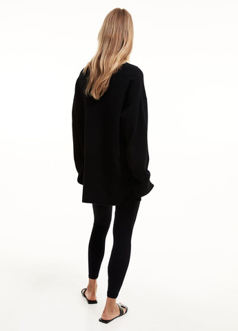 Черные летние леггинсы для беременных H&M