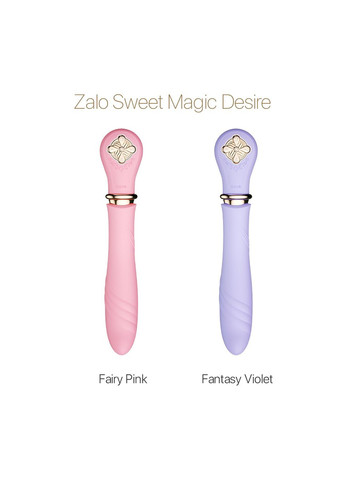 Пульсатор с подогревом Sweet Magic - Desire Fantasy Violet, турбо режим Zalo (277236507)