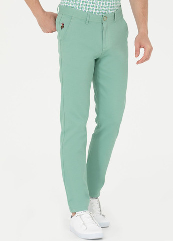 Темно-зеленые брюки U.S. Polo Assn.