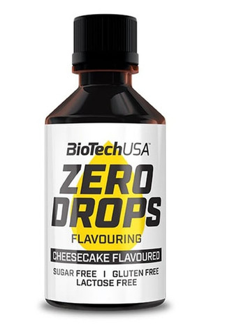 Zero Drops 50 ml /100 servings/ Cheesecake Biotechusa (257252358)