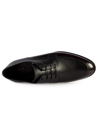 Черные классические туфли мужские бренда 9200182_(1) Ikos на шнурках