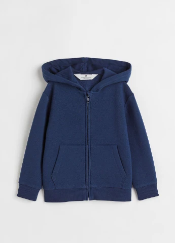 Толстовка фліс,темно-синій, Basic H&M (257698723)