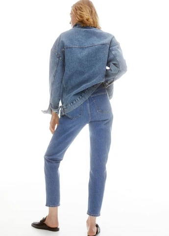 Джинси Slim Mom з високою посадкою H&M - (263690733)