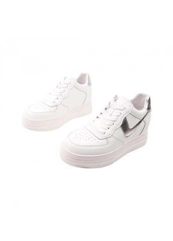 Білі кеди жіночі білі натуральна шкіра Selliveno 7-22DTS