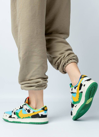 Цветные демисезонные кроссовки женские, вьетнам Nike SB Dunk Low Ben & Jerry‘s Chunky Dunky