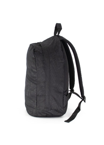 Наплічник стильний повсякденний міський чоловічий рюкзак чорного кольору середнього розміру молодіжний із міцної тканини No Brand (258591357)
