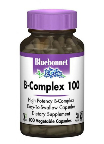 B-Complex 100 50 Veg Caps BLB0416 Bluebonnet Nutrition (257342580)