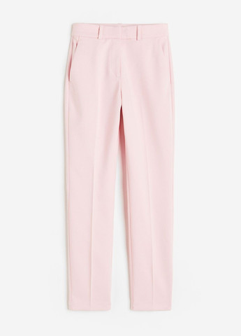Светло-розовые повседневный демисезонные брюки H&M