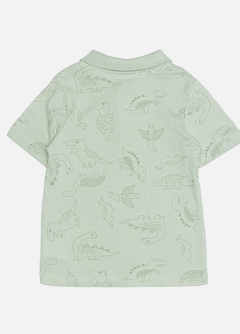 Оливковая детская футболка-поло для мальчика цвет оливковый цб-00213022 для мальчика Pengim