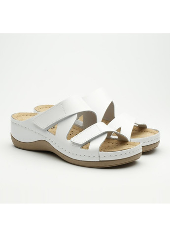 Босоніжки жіночі шкіряні Laura, білі Leon (263360920)