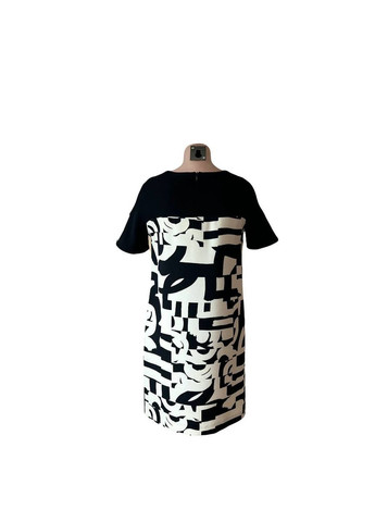 Комбинированное кэжуал платье Kocca с абстрактным узором