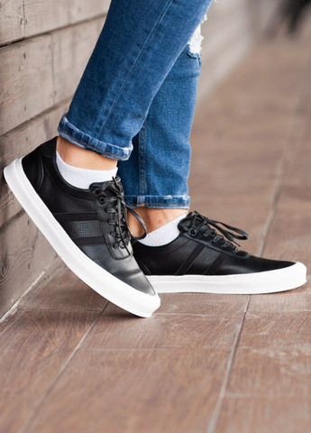 Черные демисезонные кросовки south bang black Vakko