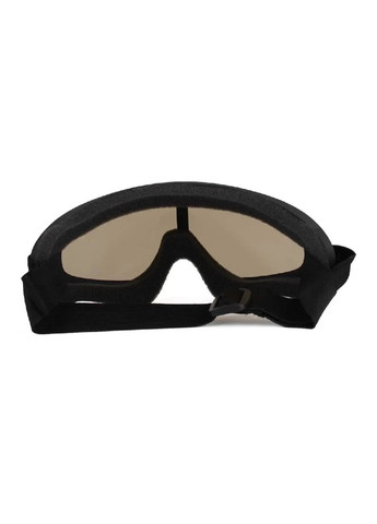 Маска окуляри захисні для пейнтболу страйкболу сноуборду лиж велосипеда самоката чорний корпус (476216-Prob) Чорні лінзи Unbranded (277696173)