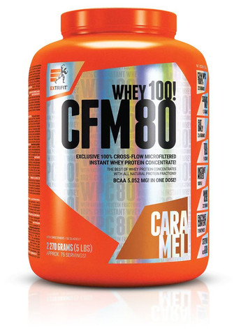 Протеин CFM Instant Whey 80 2270 g (Caramel) Extrifit (263348315)
