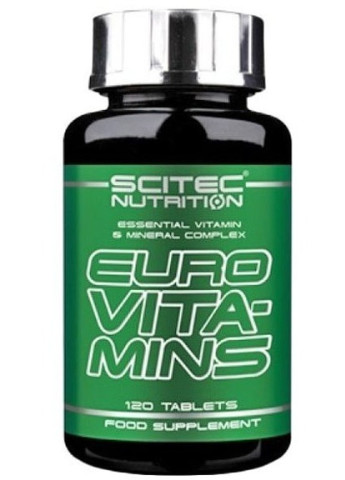 Euro Vita-Mins 120 Tabs Scitec Nutrition (256722490)