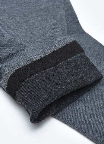 Носки мужские серого цвета размер 41-47 Let's Shop (260736451)